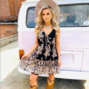 XXL Black Sequin Party Dress